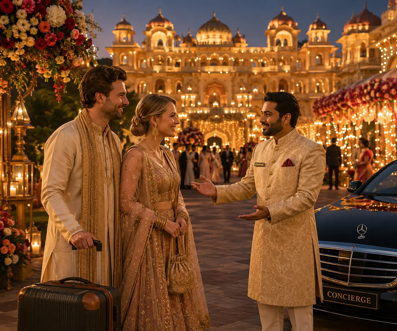 Indian Wedding Guest Luxury Concierge