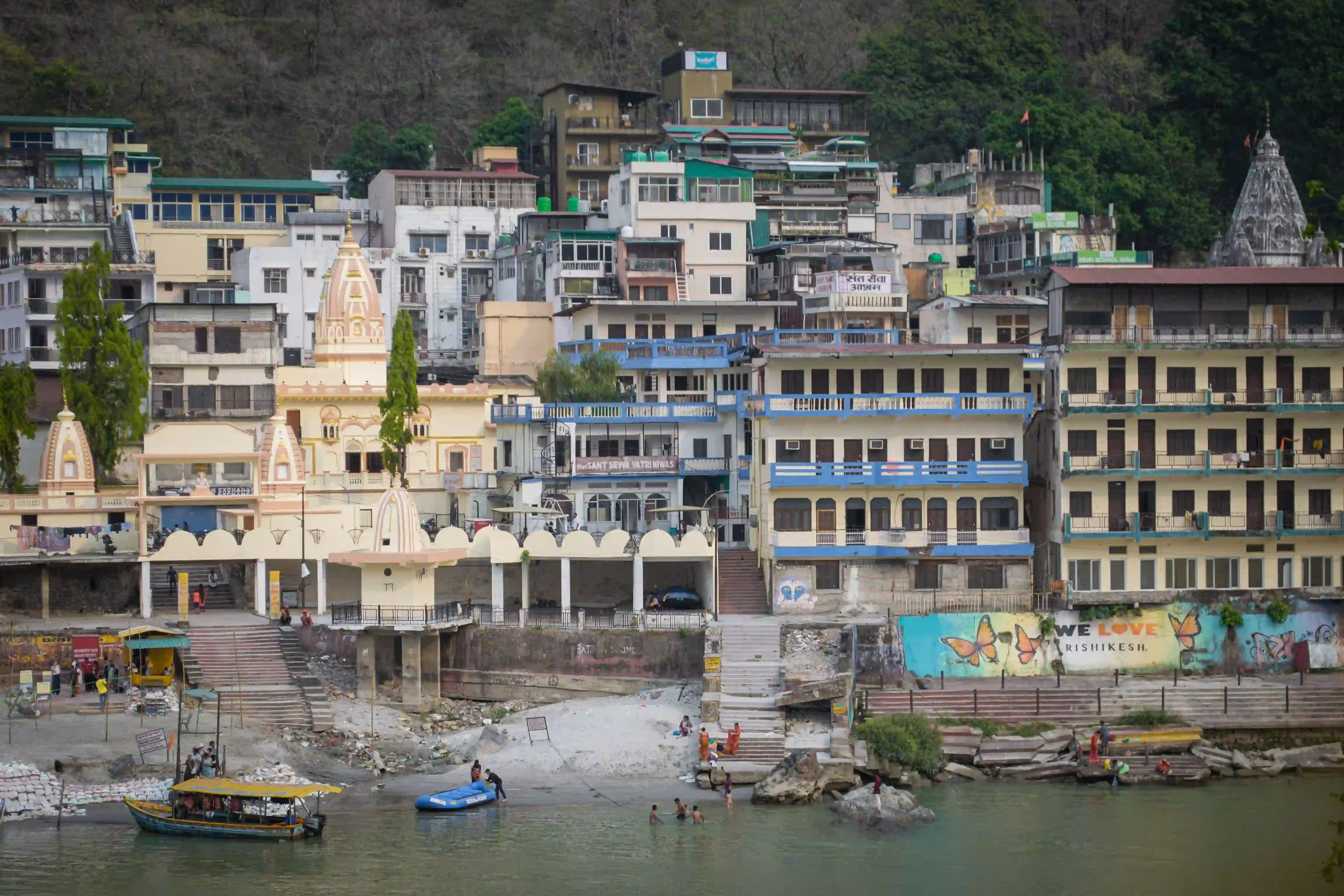 Neelkanth Mahadev Temple in the Himalayan Forest Above Rishikesh
