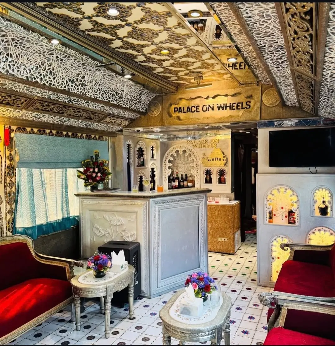 Art of Indian Rail &mdash; Maharajas Express luxury train India palace on wheels
